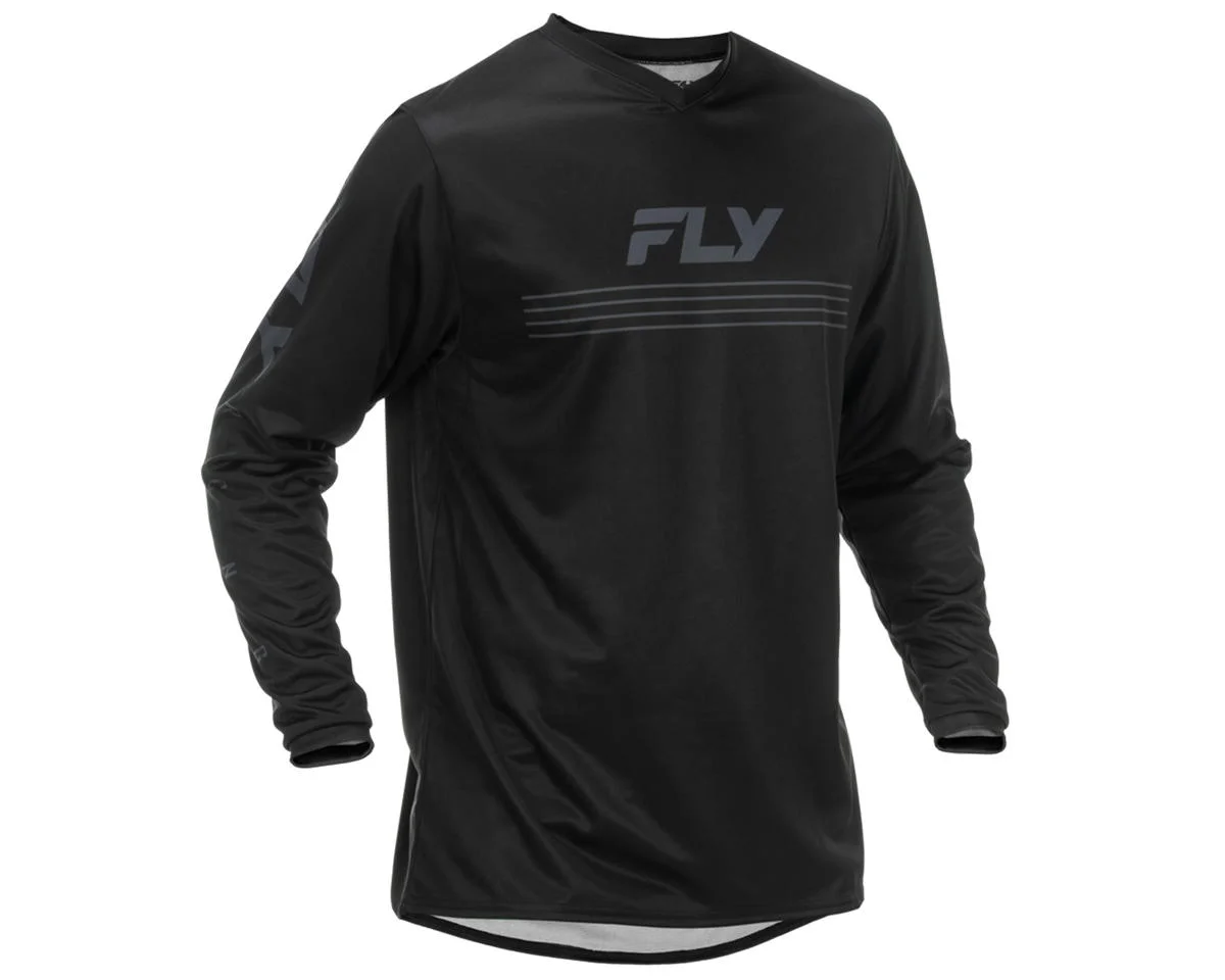 Fly Racing Universal Jersey (Black/White) (2XL)